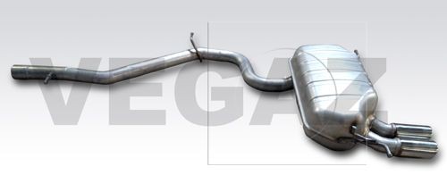 VEGAZ Πίσω σιλανσιέ AS-392 VEGAZ AS-392 Σιλανσιέ εξάτμισης AUDI A6 Allroad γνήσια τιμες