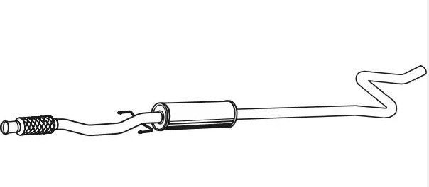 VEGAZ Silencieux avant CS-374 Silencieux avant VEGAZ BX CS-374 pas cher