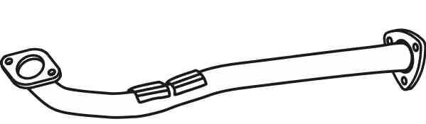 VEGAZ Tuyau d'échappement HOR-116 VEGAZ HOR-116 d'origine Tuyau d'échappement City GM coût