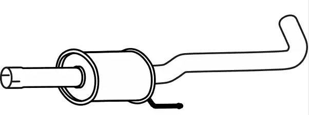 VEGAZ Silenziatore anteriore KS-219 VEGAZ KS-219 Marmitta anteriore BMW Serie 2 prezzo