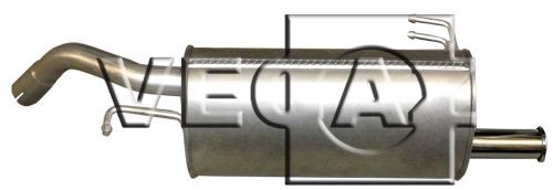 VEGAZ Bakre ljuddämpare MS-458 Smart 450 Bakre ljuddämpare VEGAZ MS-458