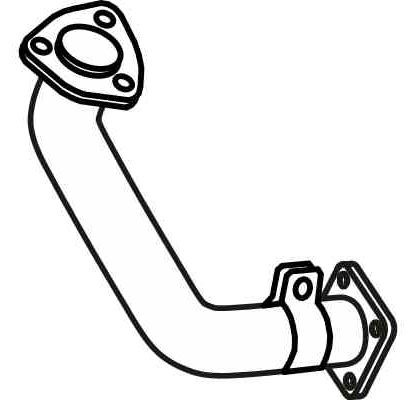 VEGAZ Eksosrør MZR-165 VEGAZ MZR-165 Eksosrør