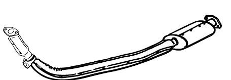 VEGAZ Front Silencer MZR-59 VEGAZ MZR-59 929 III Saloon (HC) front silencer price