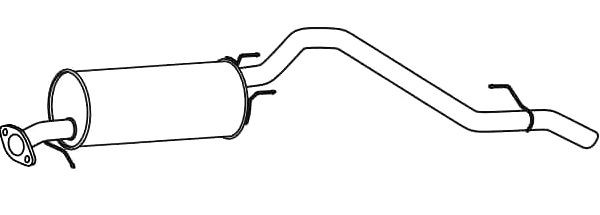 VEGAZ Bagpotte MZS-231 Bagerste lyddæmper VEGAZ PREMACY MZS-231 billig