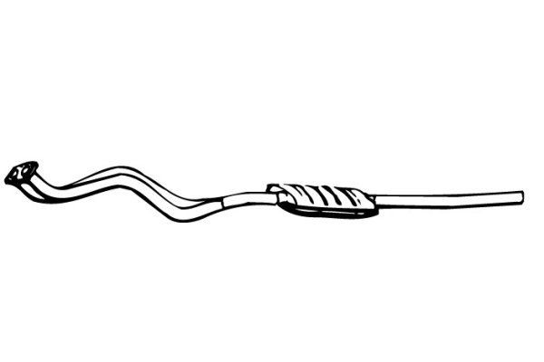VEGAZ Fremre eksospotte OR-120 VEGAZ OR-120 Forreste lyddemper Vivaro Minibuss (J7) pris