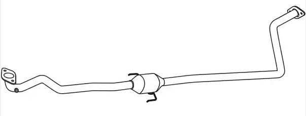 VEGAZ Främre ljuddämpare PGS-472 Byta Främre ljuddämpare Corolla E70 kostnad VEGAZ PGS-472