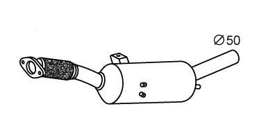 VEGAZ Roetfilter (DPF) RK-382 Partikelfilter VEGAZ 21 RK-382 goedkoop