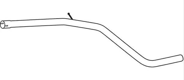 VEGAZ Heitgaasitoru RR-431 VEGAZ RR-431 Väljalasketoru Dacia Dokker Kombi odava hinnaga