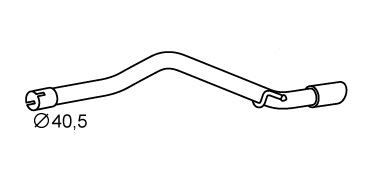 VEGAZ Heitgaasitoru RR-437 VEGAZ RR-437 Väljalasketoru Dacia Dokker Kombi hind