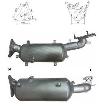 Partikelfilter (DPF) VEGAZ SAK-908SIC VEGAZ SAK-908SIC: DPF Subaru FORESTER 2013