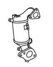 VEGAZ Catalizzatore TK-889 TK-889 Catalizzatore VEGAZ TOYOTA C-HR costo