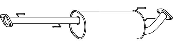 Izplūdes gāzu trokšņa slāpētājs (pēdējais) VEGAZ TS-350 VEGAZ TS-350 Izplūdes gāzu trokšņa slāpētājs SSANGYONG KORANDO 2018