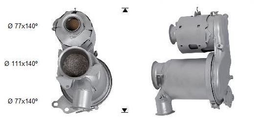 VEGAZ Φίλτρο μικροσωματιδίων VK-440 DPF VEGAZ ATECA VK-440 φθηνά