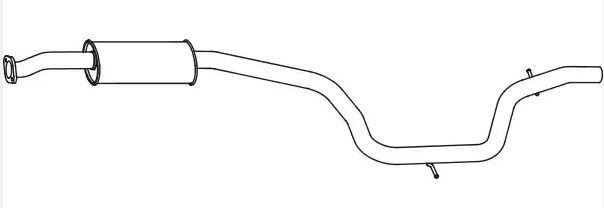 VEGAZ Voordemper VOS-215 VEGAZ VOS-215 Voorpijp 960 II Sedan (964) prijs