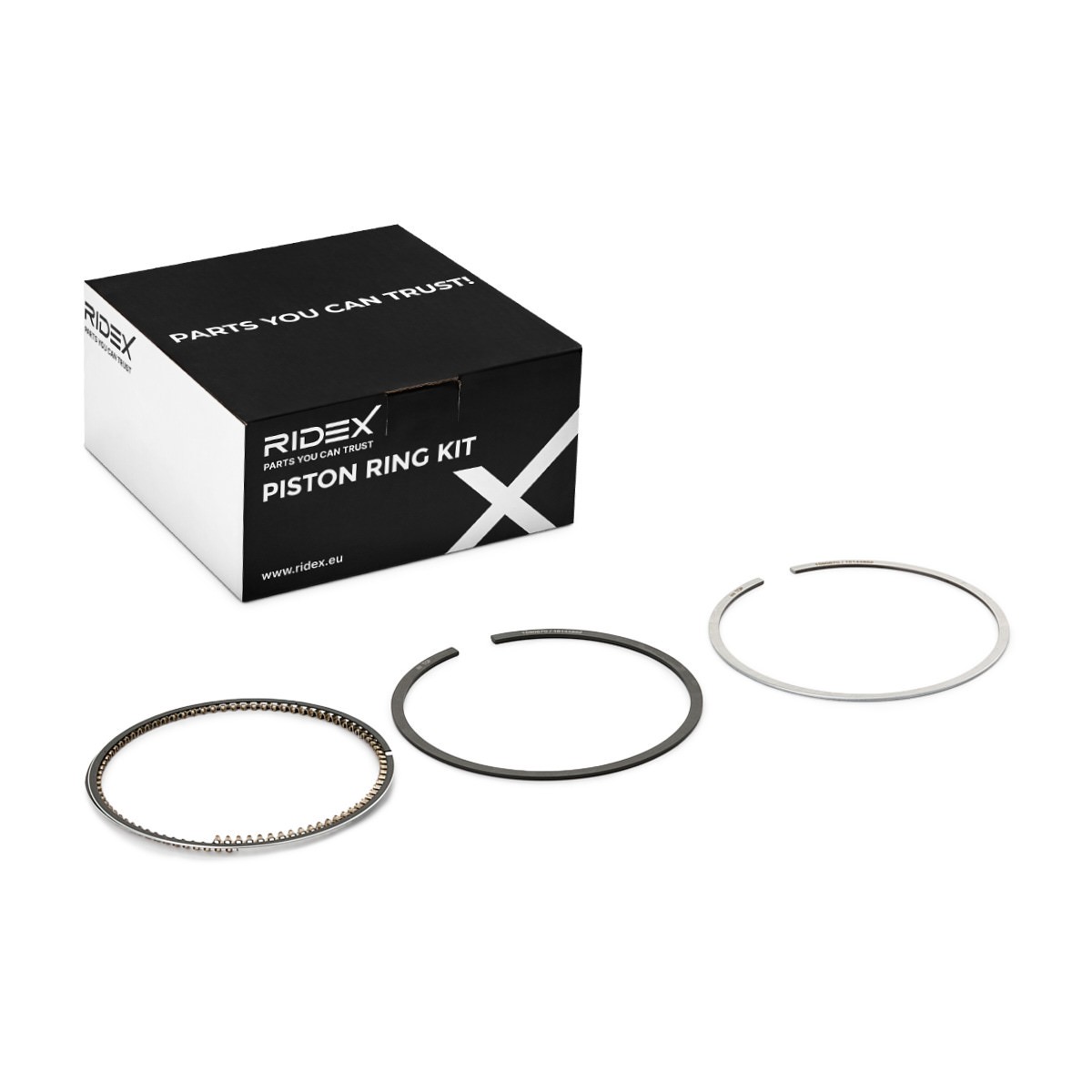 RIDEX Jeu de segments de pistons 444P0107 444P0107 Segment de piston CHEVROLET ORLANDO RIDEX