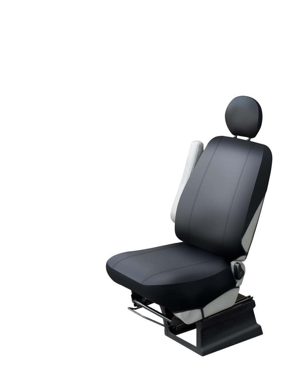 CARPASSION Autositzbezug schwarz, Eco-Leder, vorne CARPASSION 30101 Autositzbezug schwarz, Eco-Leder, vorne Winstorm I original Zubehör