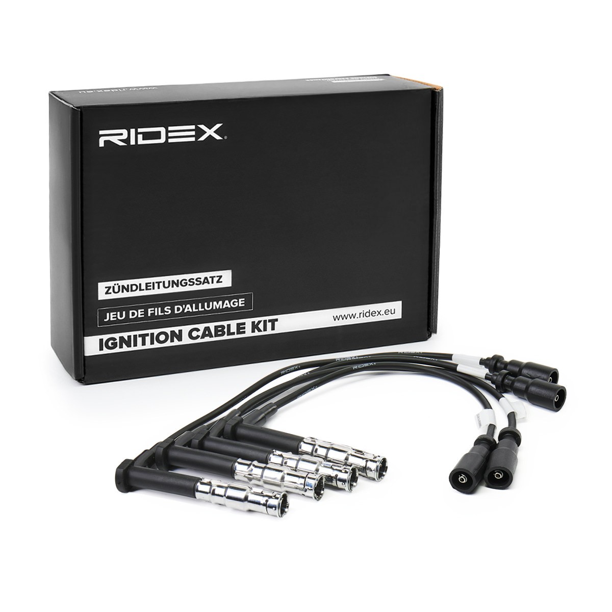 RIDEX Kit de câbles d'allumage 685I0392 RIDEX Kit de câbles d'allumage MERCEDES-BENZ 685I0392