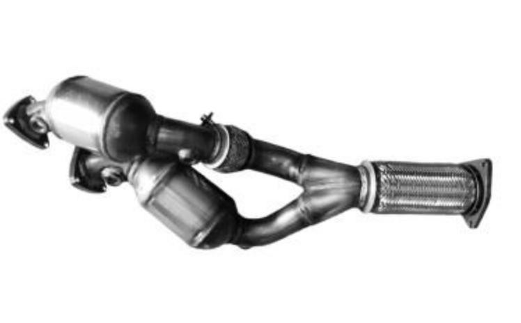 JMJ Catalytic converter 1091599 JMJ 1091599 Porsche Macan 95B manifold catalytic converter replacement