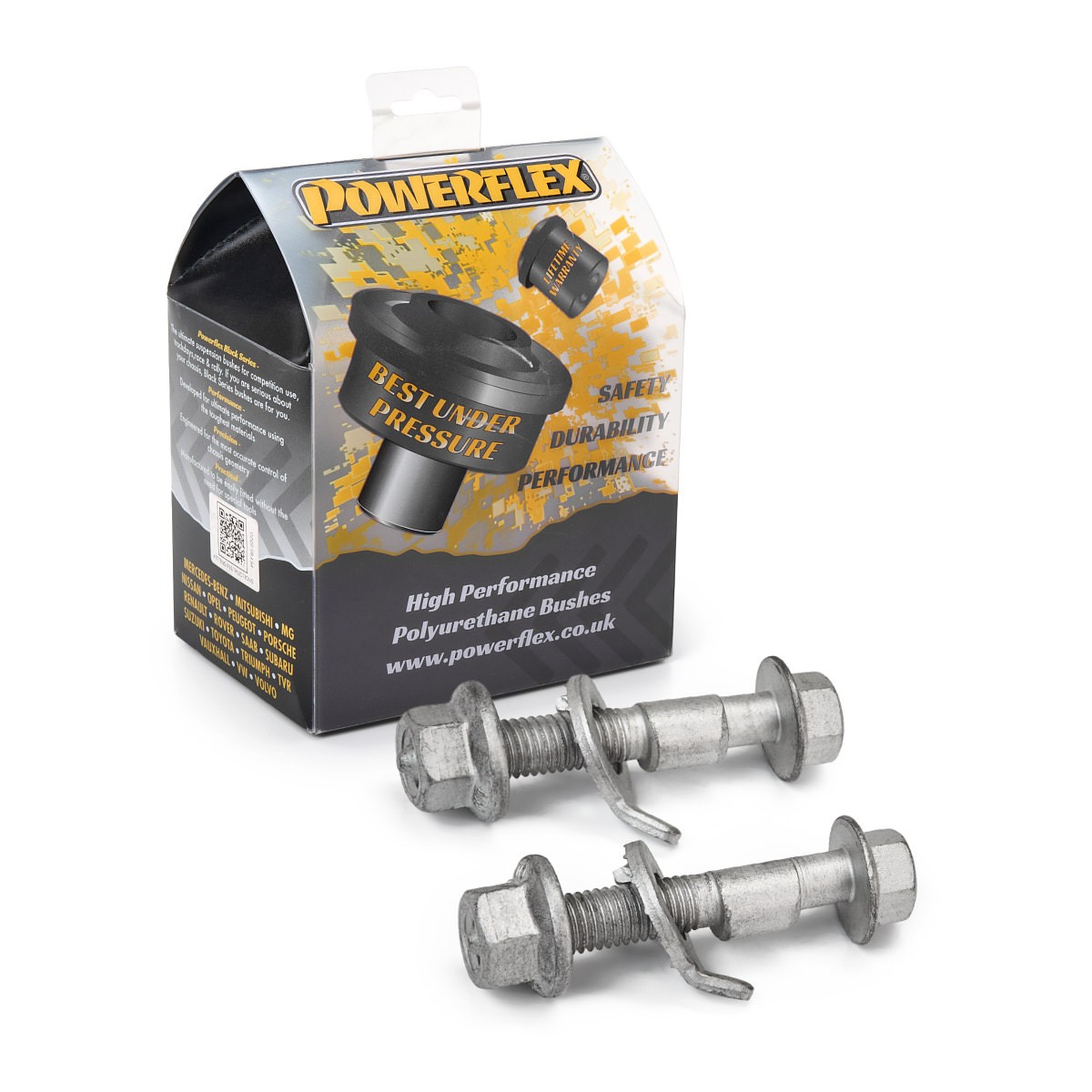 Powerflex Styrtkorrektionsskrue PFA100-12 Powerflex PFA100-12 VW Multivan T6 Styrtkorrektionsskrue til en rimelig pris