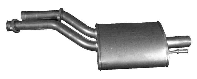 IZAWIT Uitlaat middendemper 07.060 Mercedes-Benz SPRINTER Middendemper IZAWIT 07.060