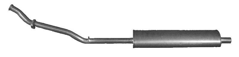 IZAWIT Front Silencer 07.085 IZAWIT 07.085 Mercedes S124 front silencer replacement