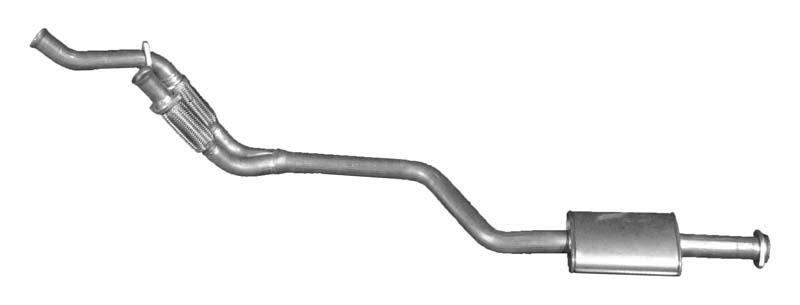 IZAWIT Front Silencer 07.173 IZAWIT 07.173 Mercedes S124 front silencer cost