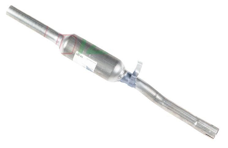 IZAWIT Middle silencer 14.001 IZAWIT 14.001 FIAT Doblo II Box Body / Estate (263) middle muffler replacement