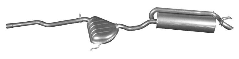 Bagpotte IZAWIT 14.028 IZAWIT 14.028: Lyddæmper udstødning Fiat MAREA 2003