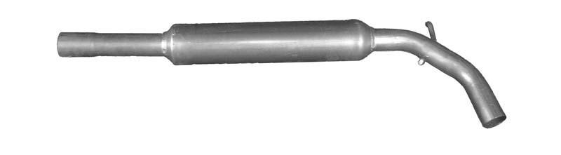 Panela de escape central IZAWIT 16.010 IZAWIT 16.010 Silenciador central Volkswagen SCIROCCO 2008