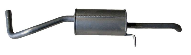 IZAWIT Panela de escape traseira 16.114 IZAWIT 16.114 originais Panela de escape Skoda Fabia 6y5 custo