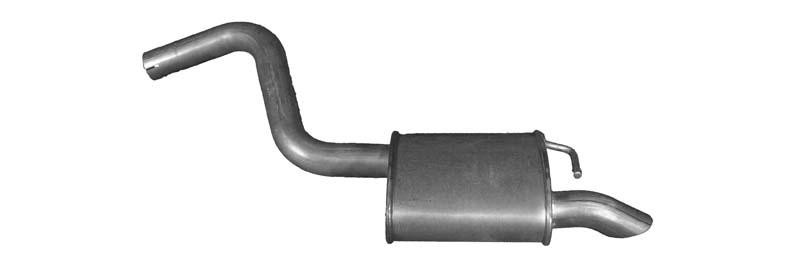 IZAWIT Bagpotte 17.229 Udstødning bagpotte IZAWIT Ford B-MAX 17.229