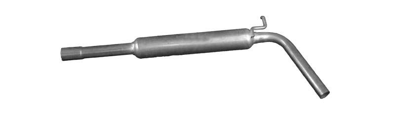 IZAWIT Midtre lydpotte 18.022 IZAWIT 18.022 Midtre lyddemper VW Amarok Flatvogn lastebil pris