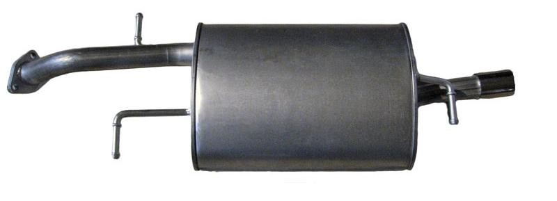 Rear silencer IZAWIT 19.024 IZAWIT 19.024 2015 MITSUBISHI LANCER exhaust silencer replacement