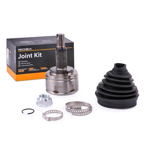 RIDEX Homokineet reparatie set, aandrijfas 5J0481 Renault CLIO Homokineet reparatie set aandrijfas RIDEX 5J0481