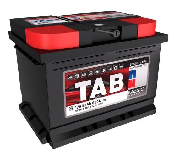 TAB Batteri 189063 189063 TAB bilbatteri NISSAN URVAN