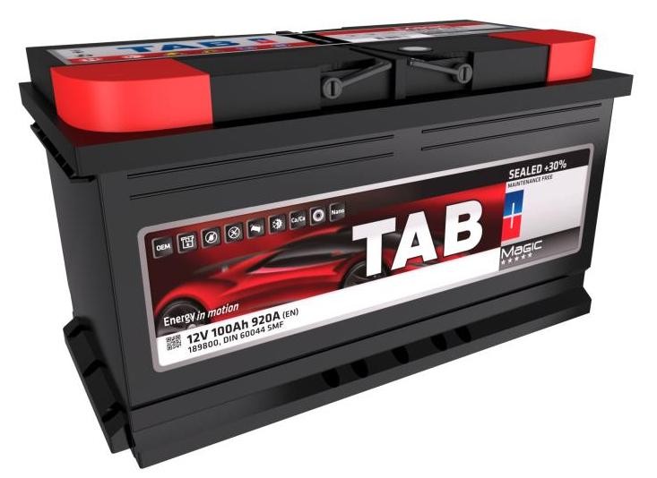 TAB Μπαταρία εκκίνησης 189800 Μπαταρία TAB IVECO Magic 189800