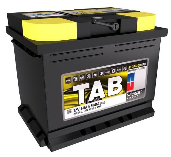 TAB Batteria 212060 212060 EFB Stop & Go costo Batteria TOYOTA DYNA TAB