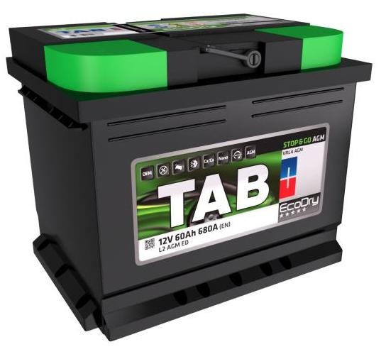 TAB Batterie 213060 213060 AGM Stop & Go Batterie de démarrage ROVER 400 TAB