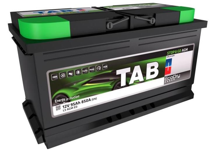 TAB Startbatteri 213090 Bilbatteri TAB BLUEBIRD 213090 billige