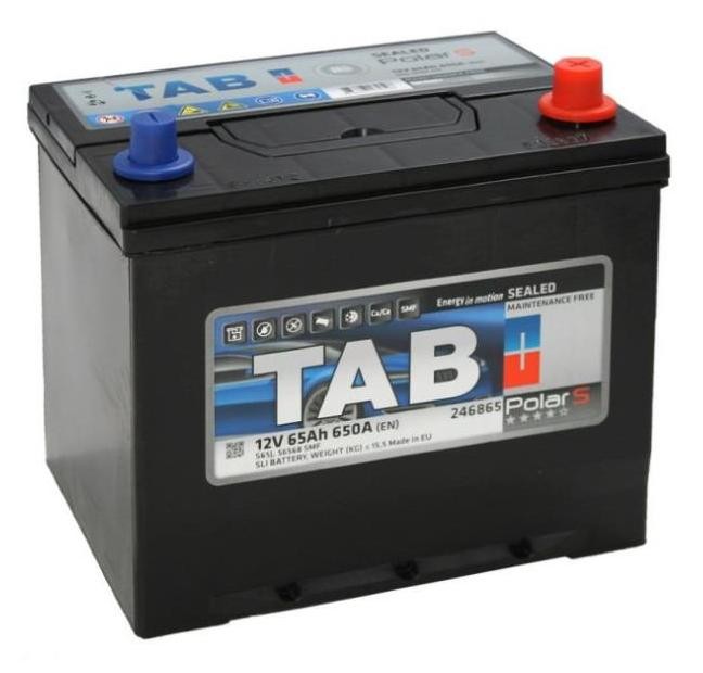TAB Batteri 246865 Bilbatteri Subaru SF 246865 TAB