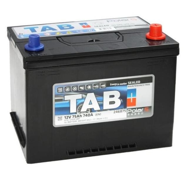 Startbatteri TAB 246875 TAB Polar 246875: Bilbatteri Hyundai MATRIX 2004