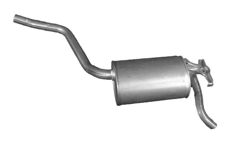 IZAWIT Einddemper 07.005 07.005 Achterdemper MERCEDES-BENZ B-Klasse IZAWIT