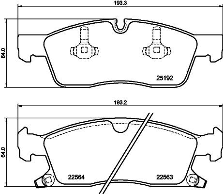 HELLA Τακάκια φρένων 8DB 355 039-961 Αγωνιστικά τακάκια HELLA RENEGADE 8DB 355 039-961 φθηνά