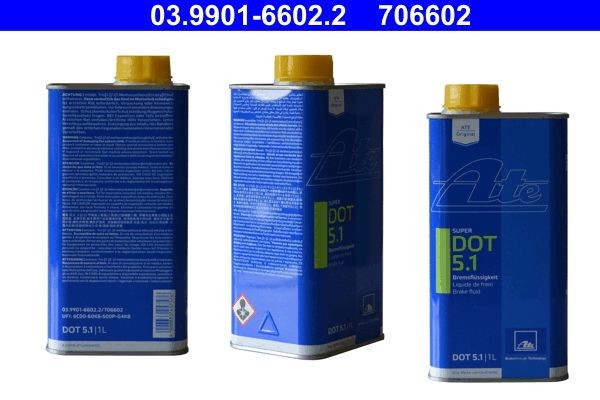 ATE Liquido freni 03.9901-6602.2 03.9901-6602.2 costo Liquido freni PEUGEOT 306 ATE