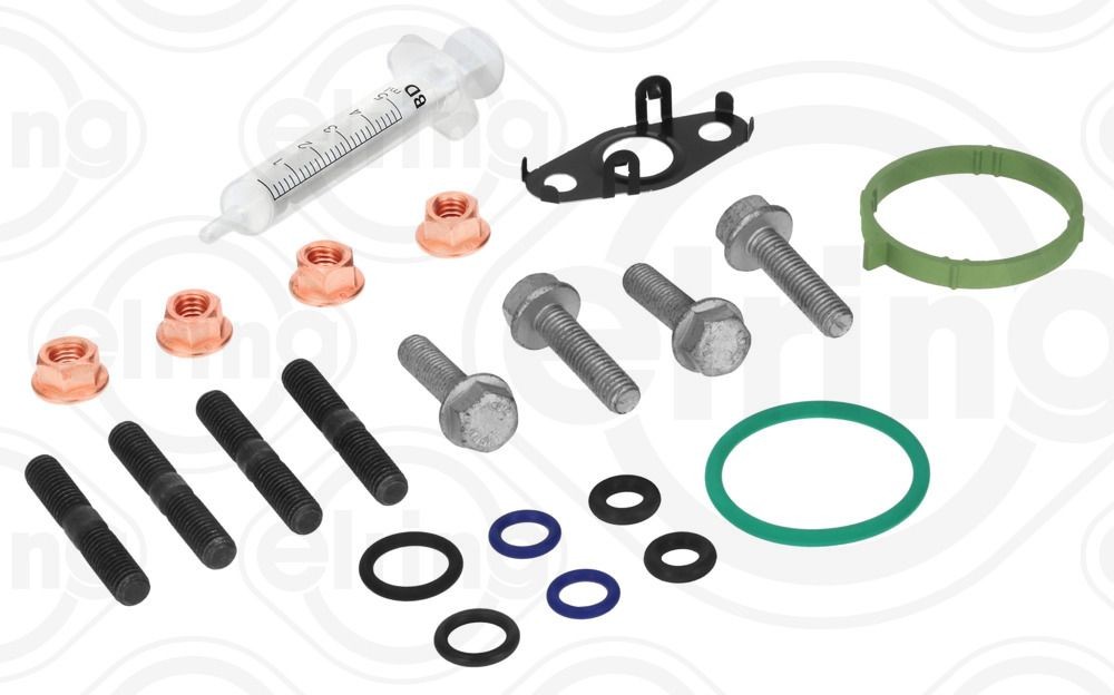 ELRING Σετ τοποθέτησης, φορτιστής 465.630 ELRING 465.630 γνήσια Σετ τοποθ καταλύτης B-class (W247) κόστος