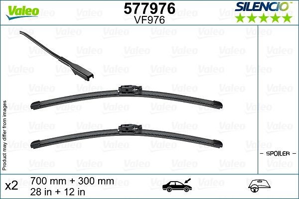 Essuie-glace VALEO 577976 Essuie-glace VALEO 577976 prix Nettoyage des vitres Taliant Berline