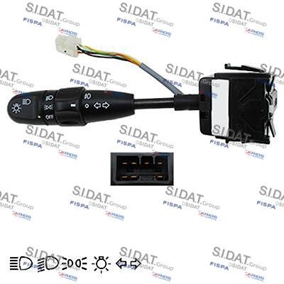 SIDAT Spínač riadenia 431088 SIDAT 431088 Prepínač smeroviek Aveo / Kalos Sedan (T250, T255) cena