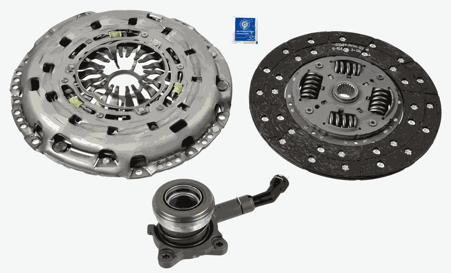 SACHS Kupplungssatz 3000 990 517 SACHS 3000 990 517 Kupplungssatz FORD Transit Custom V362 Kastenwagen (FY, FZ) 1.0 EcoBoost PHEV 125 PS 2025