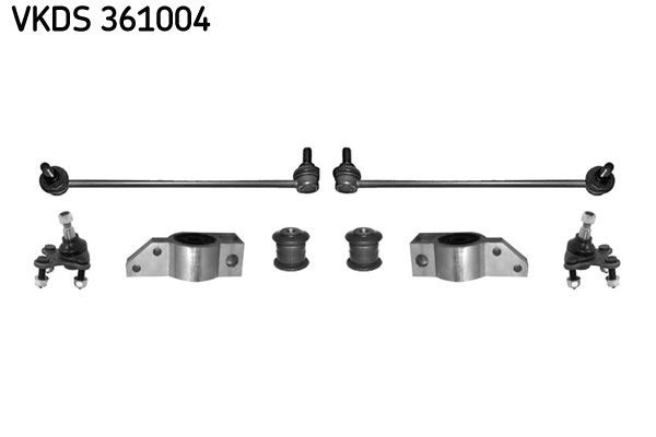 SKF Kit riparazione, Braccio oscillante VKDS 361004 SKF VKDS 361004 costo Kit riparazione braccio oscillante Volkswagen Passat B3/B4 Van / Station Wagon (315, 3A5) originale