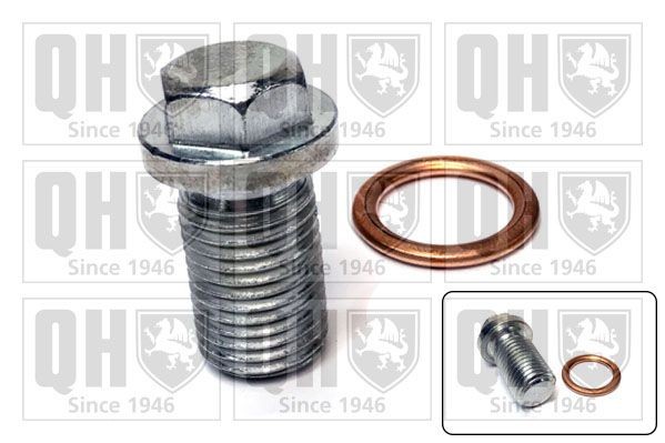 QUINTON HAZELL Vis-bouchon, carter d'huile QOC1033 QOC1033 Bouchon de carter d'huile QUINTON HAZELL FIAT DUCATO